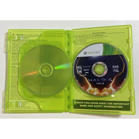 Halo 4 Xbox 360 Video Game Tested Working - Picture 4 of 8